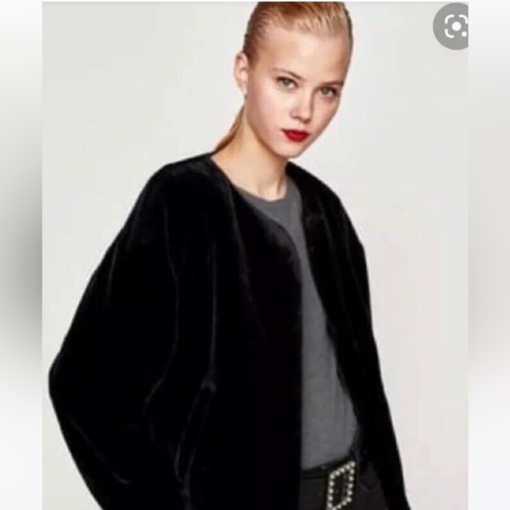 Zara Faux Fur Jacket